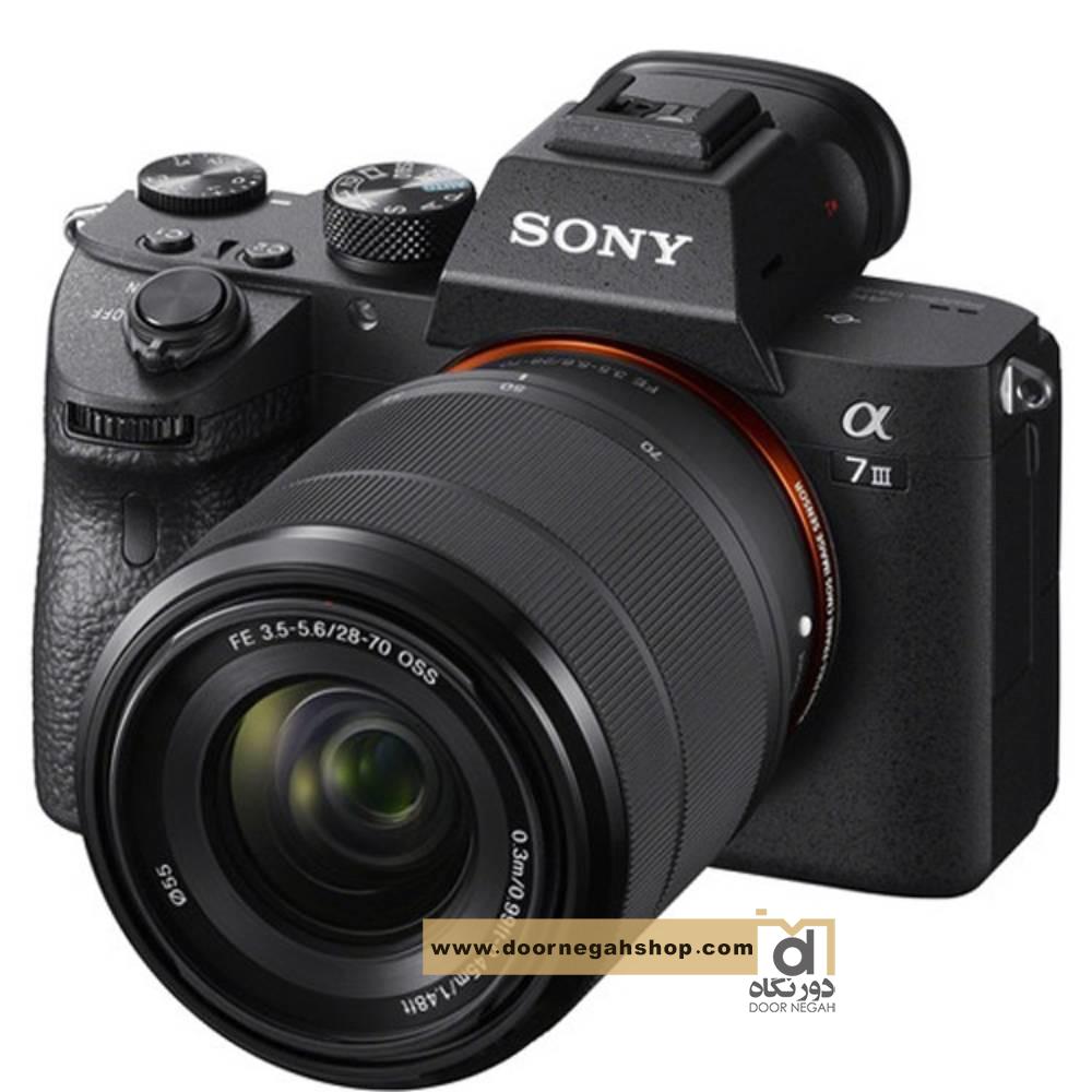 دوربین سونی آلفا مدل a7 III  با لنز 28-70